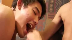 oriental twink oral stimulation ejaculation