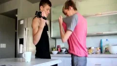 bare twink paramours Matthew And Tyler daybed pounding