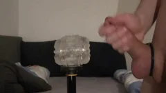 First Time Using My Fleshlight Quickshot (With Sound)