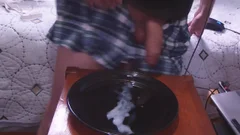 Crossdressing nailing A vibrator