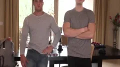 legal age teenager Muscle fellow Collin Stretched Blake's juicy ass
