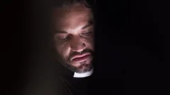 Religious Virgin Ryan Jacobs Confesses To Father Dale Kuda that guy craves cocks