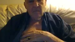 grandad wank On cam