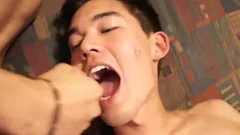American-asian homosexual oral stimulation-service