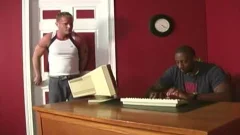 brawny blonde receives Assbanged By Blacks