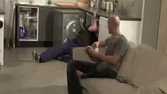 PLUMBER WITH GREAT HANDLE u MANAGES THE PIPES,CALLED