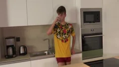 Some lusty homosexual Sex In The Kitchen For you