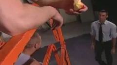 Workers bunch-sex The Excited Boss