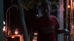 Police Officer Roberts pokes wild teen Ian On A Office Desk