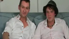 Rough fucking accompanied by twink