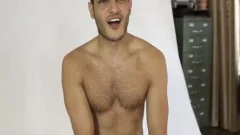 dirty dude performs solo with a fleshlight