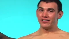 Shy Whiteboi Meets An Enourmous darksome penis