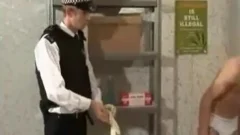 concupiscent Cop banging dude