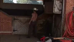 slim lad bonks meaty Cowboy