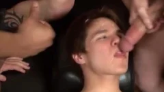 Facial Loving dilettante homosexual Stuffed With knob