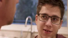 Geeky Swinger Will Braun Bottoms For ally's bf (Part 2)