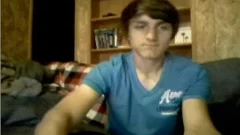 Canadian twink stroking His wang