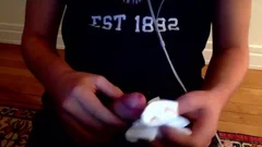 Sister Walks In On Brother whilst His Hard penis