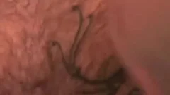 Hard slamming and hairy couple