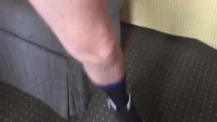 My Aussie Buddy Is Back.  Such A Playful Fucker.  he Left His Hotel Room Ajar while he Was In The Shower.  I assist Myself To His Flashlight while he'