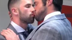 engulfing   Mega Cut penis In Suit