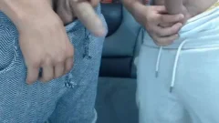 two young cam studs Looking For Action