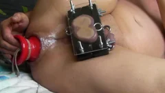 One Of My First movies Where I Strech And bang My fellowpussy With An Eggplant