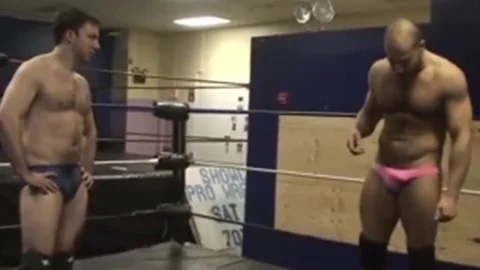 Friday Nite Wrestle 74 Low blows