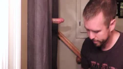 Straight 22 Year old With An 8 Inch Cut Trimmed 10-Pounder Comes By My Gloryhole