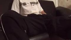 Real British twink Jerks Off With Rubber cookie