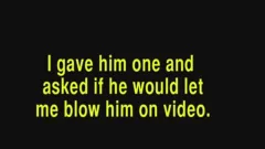 suck   Homeless guy