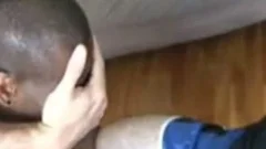 black Toyboy  engulf White serf