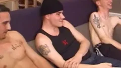 Timmy, Aaron And Ryan engulfing penis