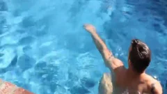GayRoom nasty boyz moist From Pool And From nailing Hard