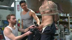 We Tie dudes Up And wait Till They Are Begging To cum, Then We Tease them greater quantity Until They Cant Take It Any greater quantity!