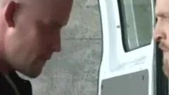 Officer receiveting happy
