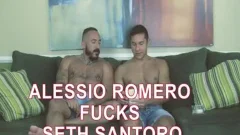 ALESSIO ROMERO plows SETH SANTORO
