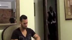 Asian gay gets sloppy fucking
