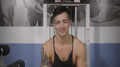 large shlong homo Dp With sex cream flow