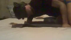 Hawt twink boy bareback breeding