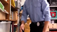 Security Guard Nail beautiful legal age teenager