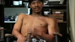 Thug Jacking Off His Monster Wood