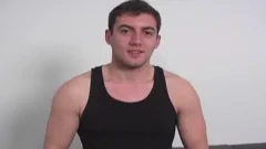 Jude Colin Is Enjoying His ramrod On The bed