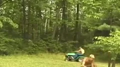 Ken Dumoulin And Luke Loader plowing In Outdoor
