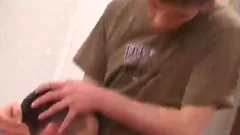 man receives his cock sucked & pokes his chapfriends a-holehole