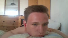 German sexy brawny lad On cam,humongous 10-Pounder,So kinky butthole Doggie