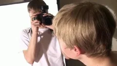 Kolja and Vova in roughly gay action