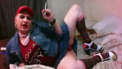 White Trash Faggot For BBC