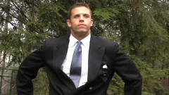 dirty dude In Suit undresss And Beats Off