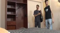 Teen wishes hard pounding